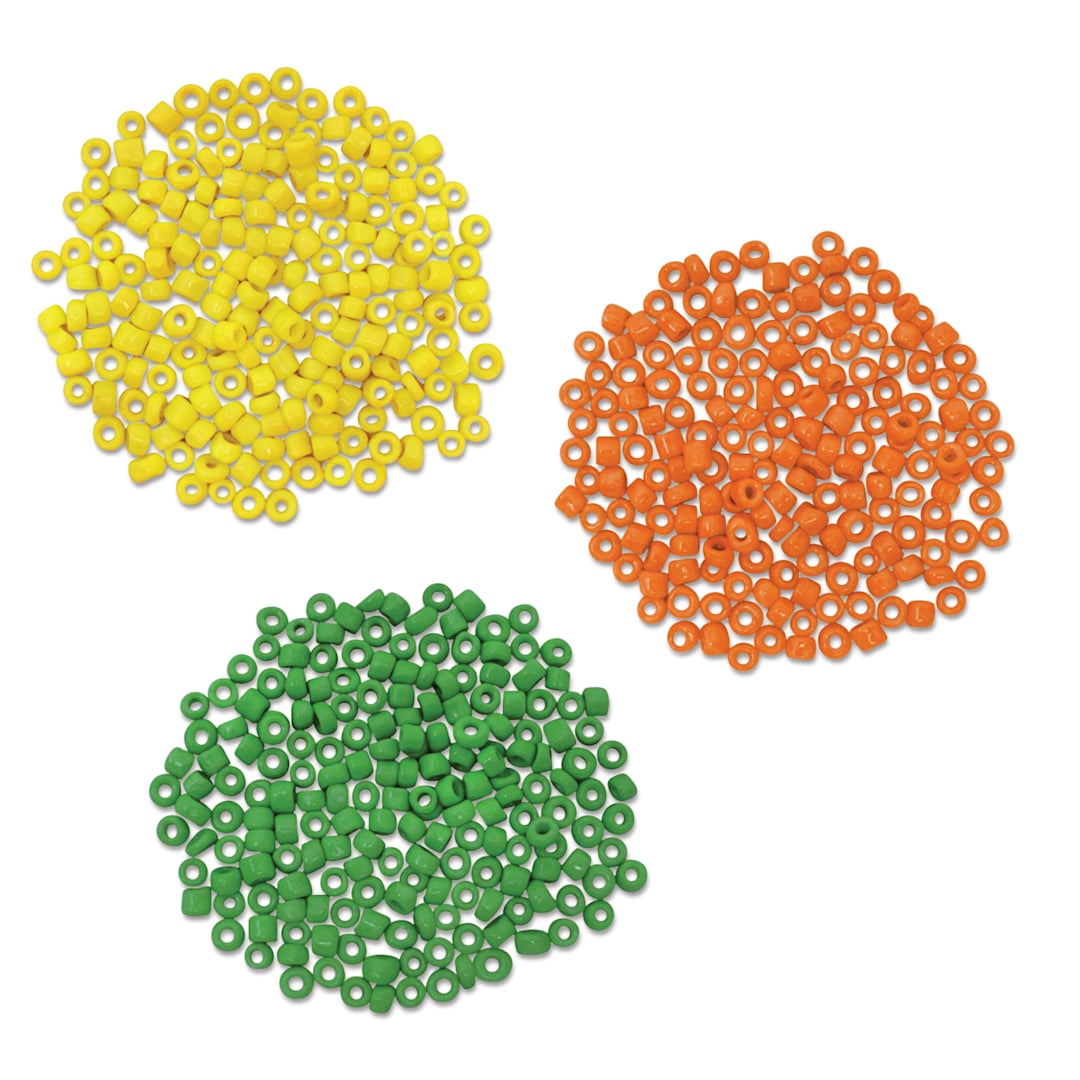 Open in modal - Craft Medley Seed Beads - Tropical, 1.37 oz