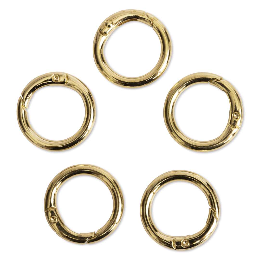 Open in modal - Jewelry Made By Me Spring Clips - Pkg of 5, Gold