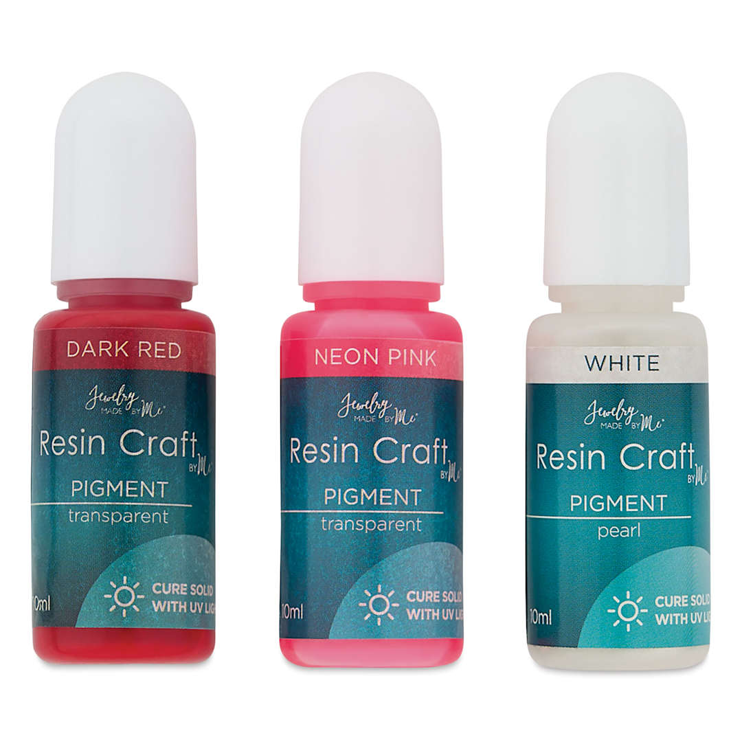 Open in modal - Jewelry Made By Me Liquid Pigment - Set of 3, Love, 10 ml Bottles