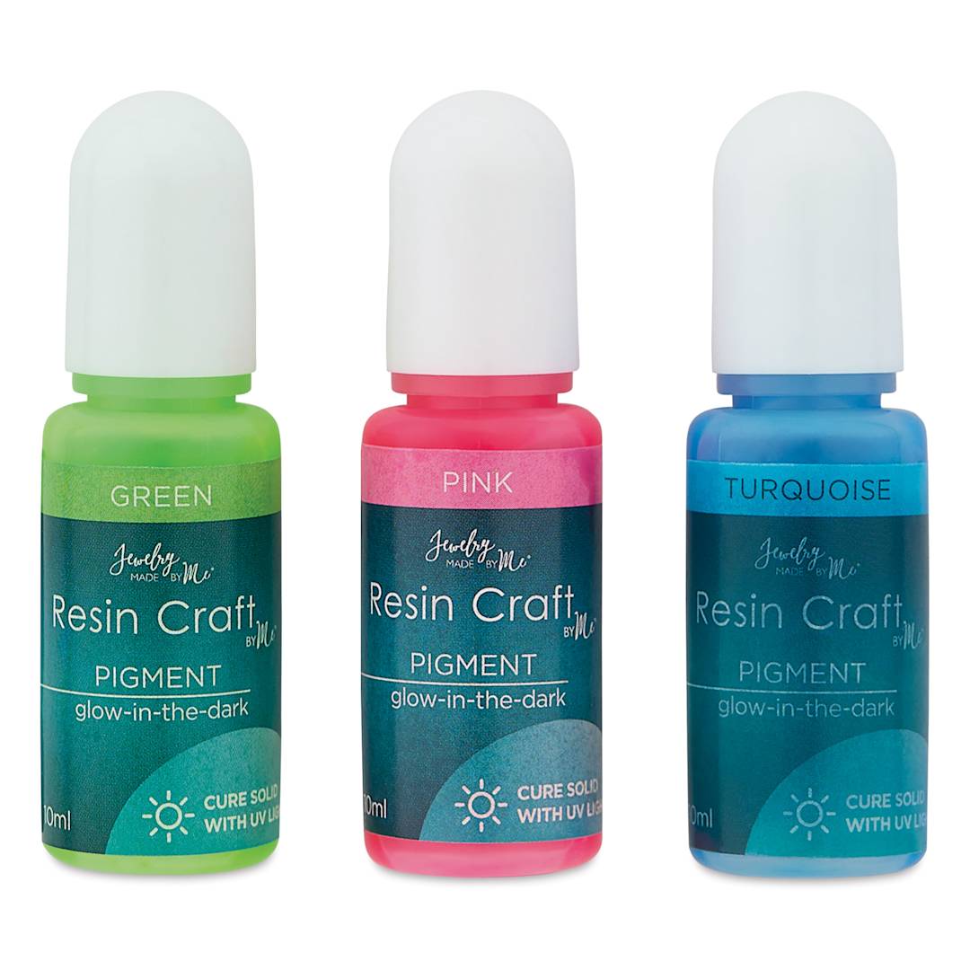 Open in modal - Jewelry Made By Me Liquid Pigment - Set of 3, Glow, 10 ml Bottles
