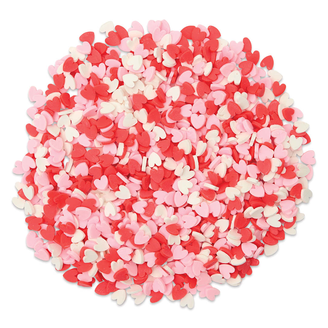 Open in modal - Jewelry Made By Me Polymer Clay Inclusions - Hearts