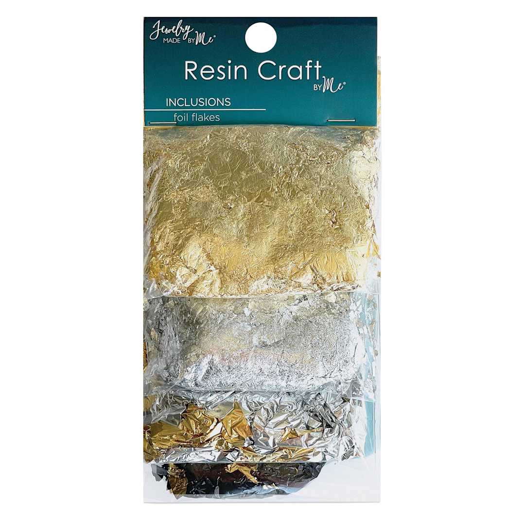 Open in modal - Jewelry Made By Me Metallic Foil Flake Inclusions front of packaging