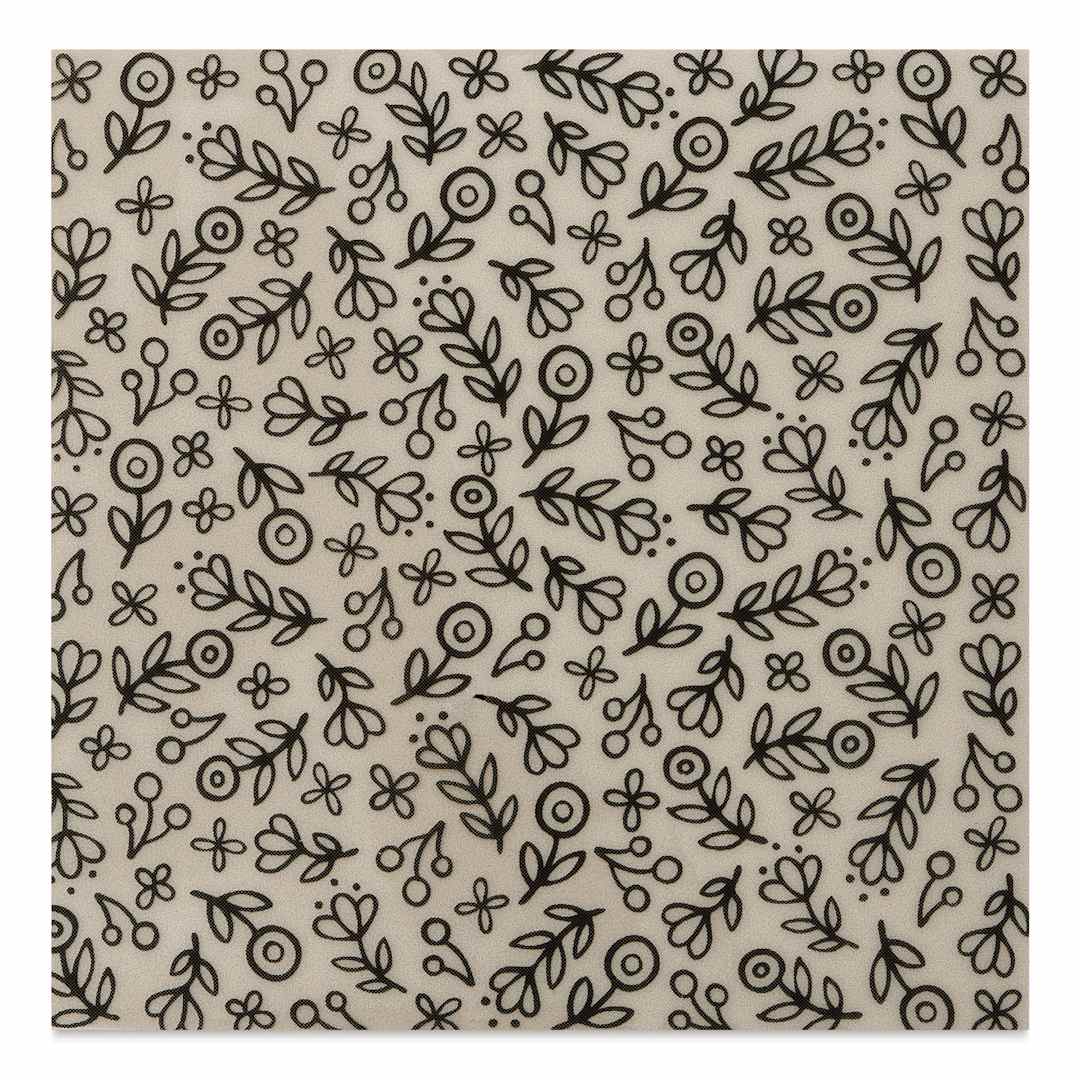 Open in modal - Hero Arts Rubber Cling Stamps - Whimsy Floral, 6" x 6"