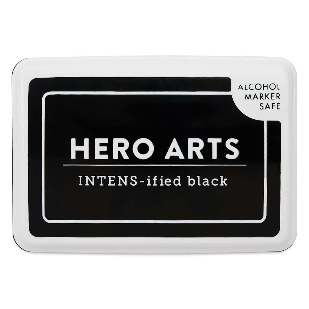 Open in modal - Hero Arts Intens-ified Black Ink Pad front of packaging