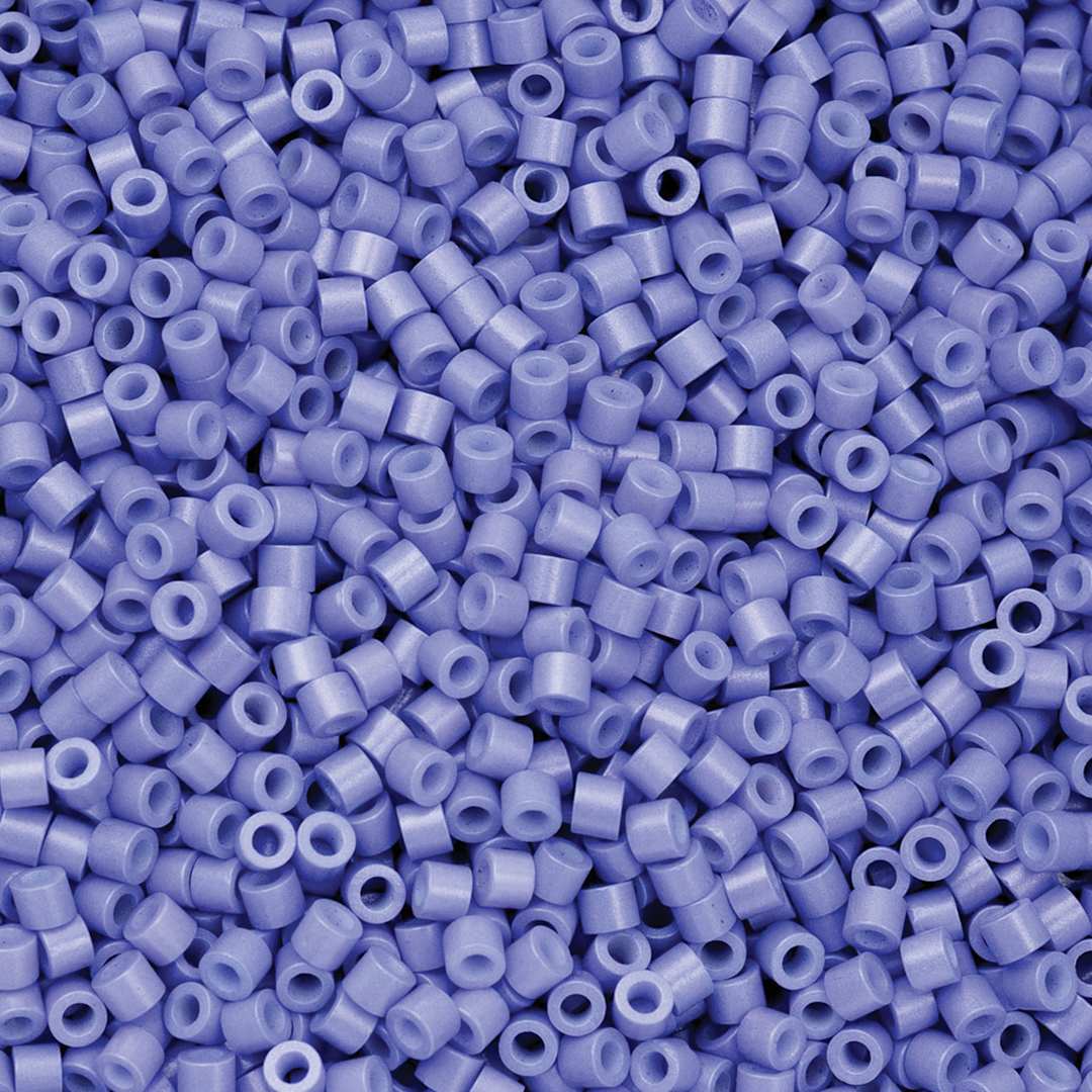 Open in modal - John Bead Cylin 11/0 Cylindrical Seed Beads - Cornflower Blue Opaque