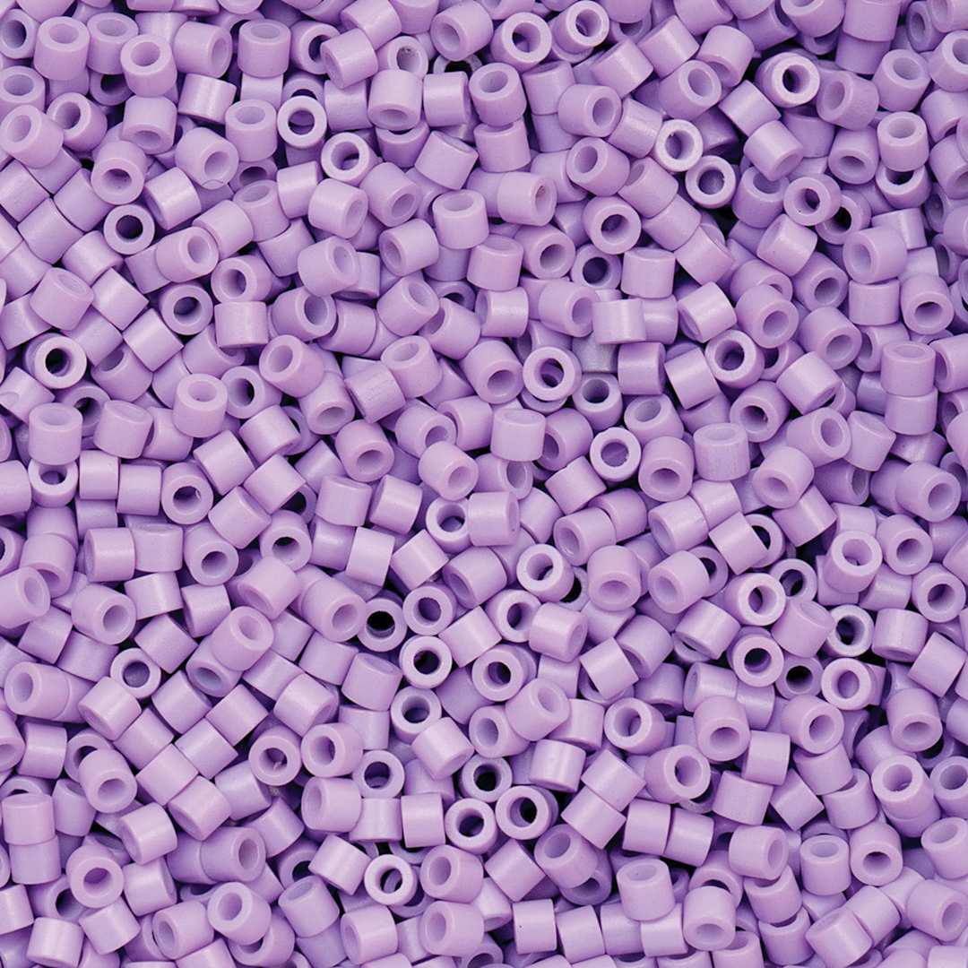 Open in modal - John Bead Cylin 11/0 Cylindrical Seed Beads - Light Purple Opaque