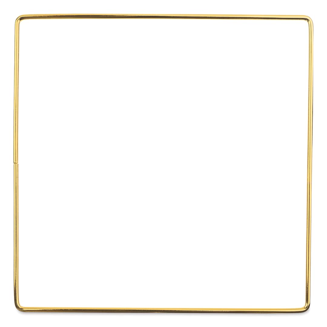 Open in modal - John Bead Iron Metal Shapes Macramé Frames - Square, 150 mm