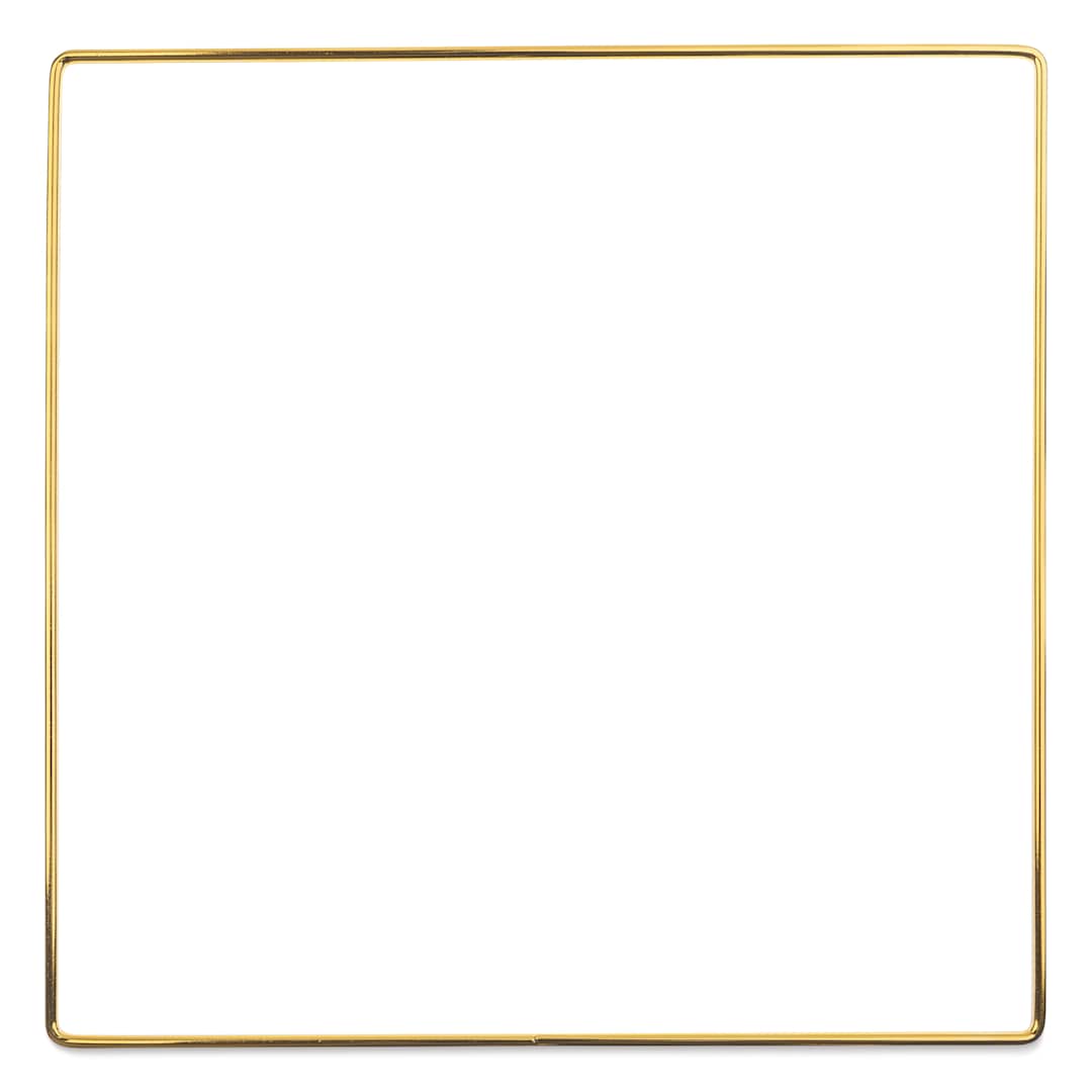 Open in modal - John Bead Iron Metal Shapes Macramé Frames - Square, 200 mm