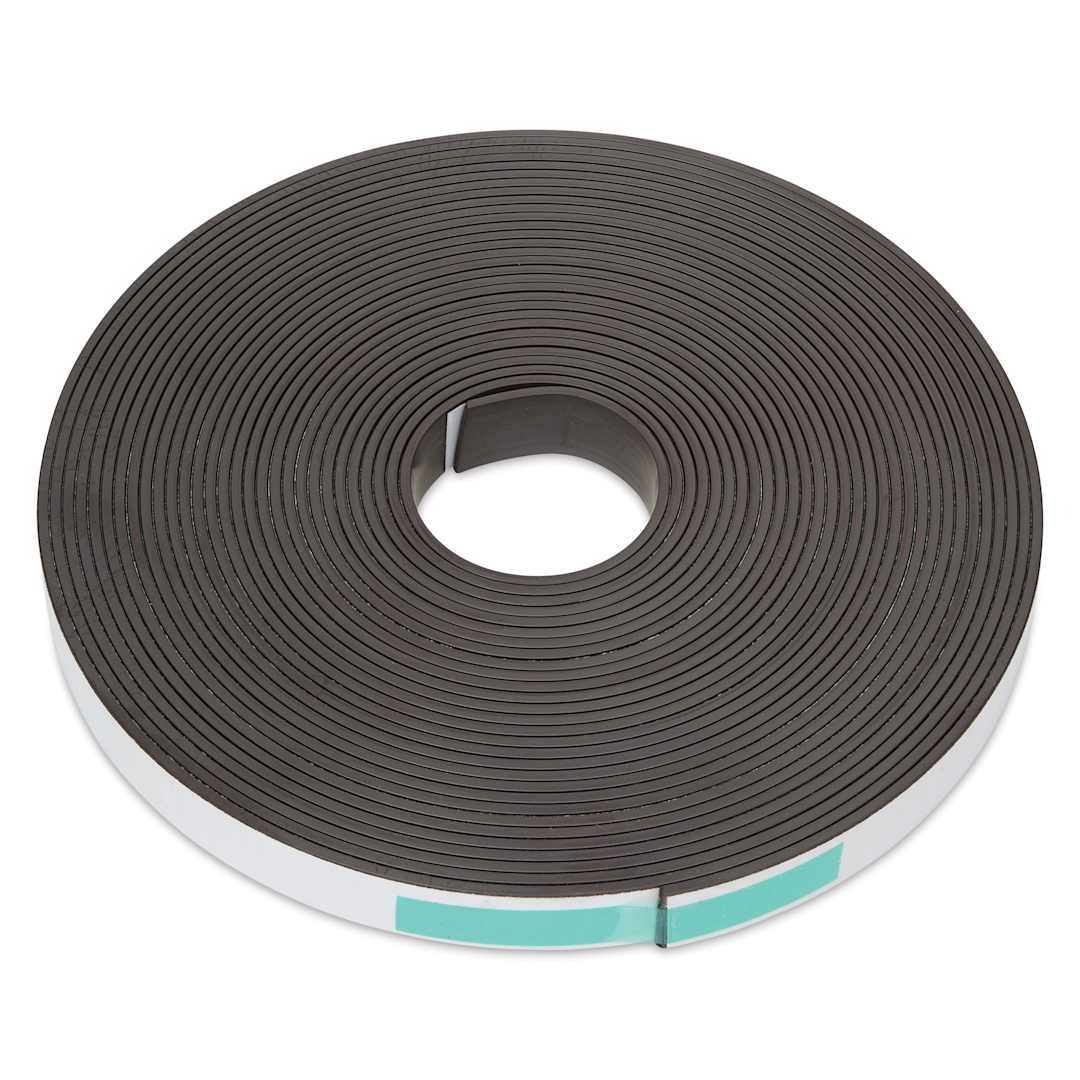 Open in modal - Hygloss Self-Adhesive Magnetic Tape - 1/2" x 300" Roll