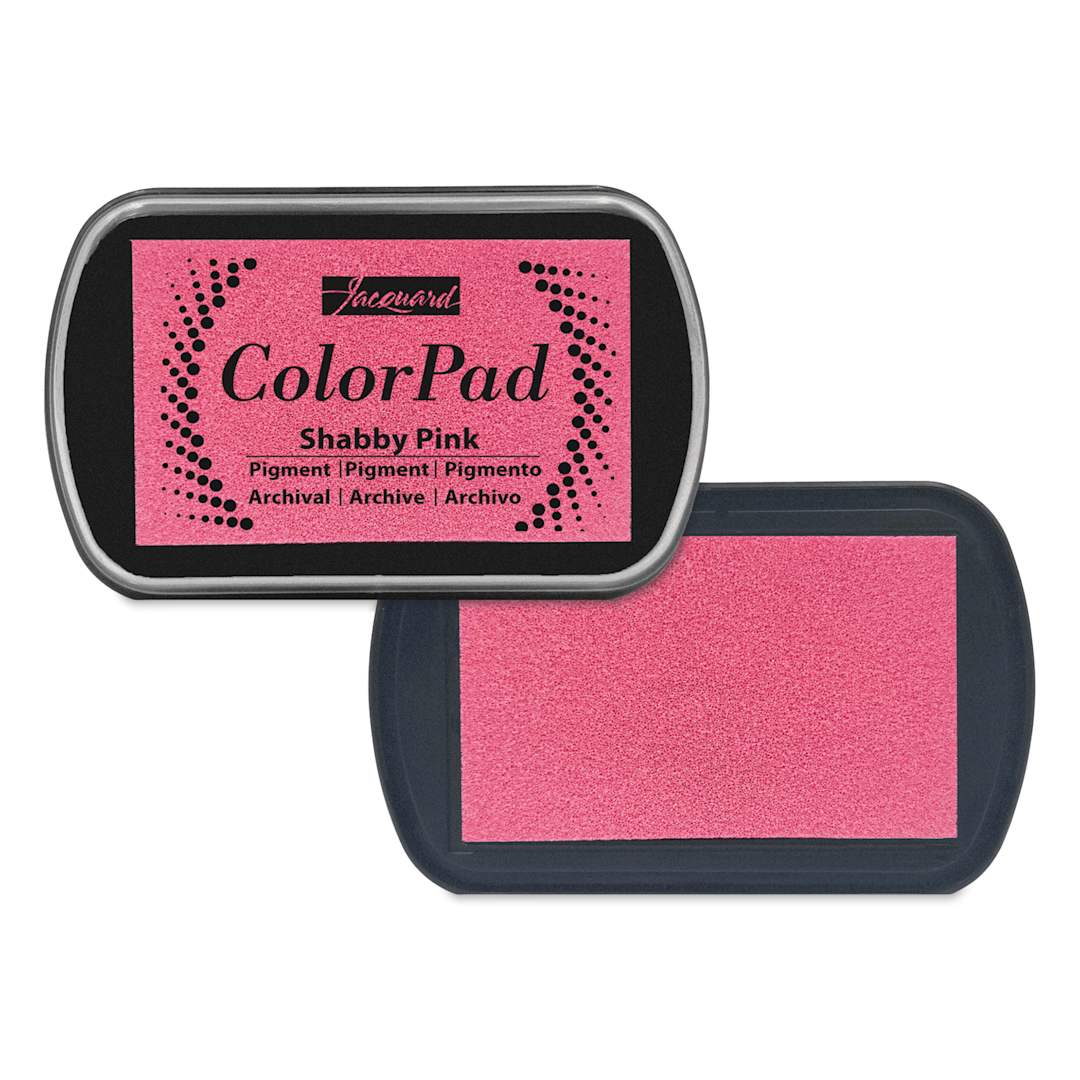 Open in modal - Jacquard ColorPad Pigment Ink Pad - Shabby Pink