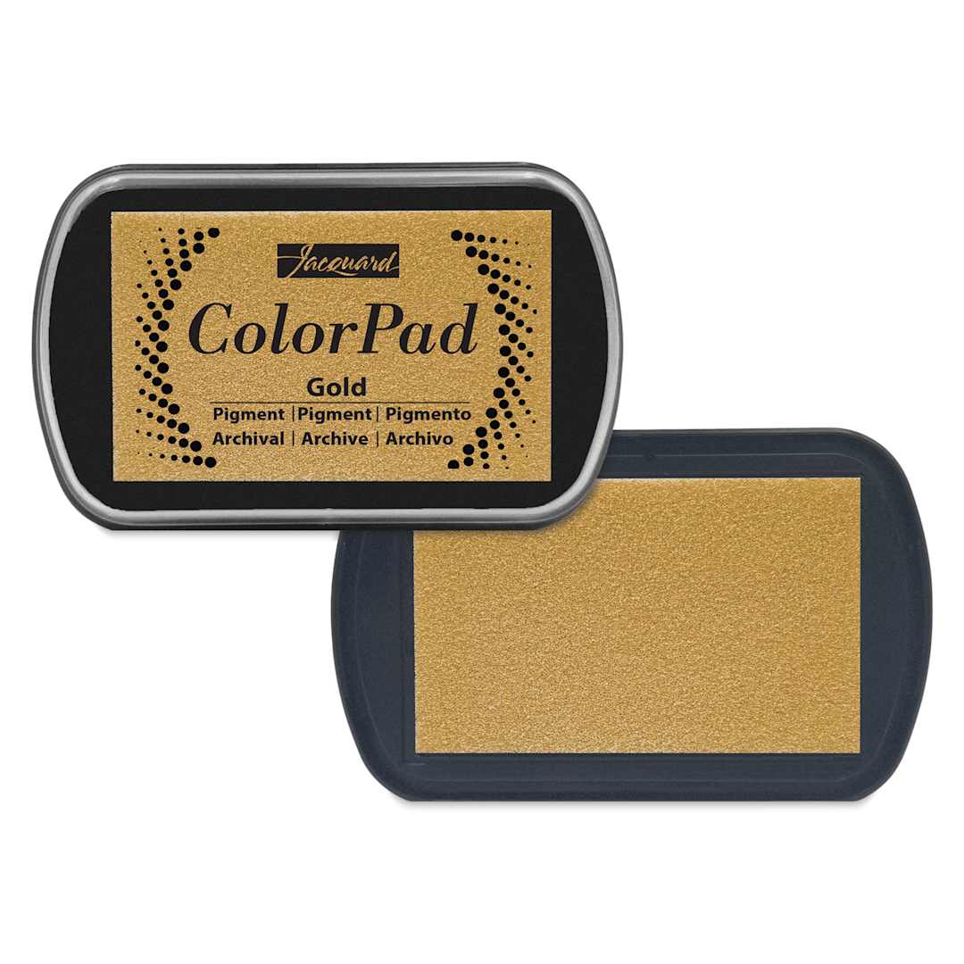 Open in modal - Jacquard ColorPad Pigment Ink Pad - Metallic Gold