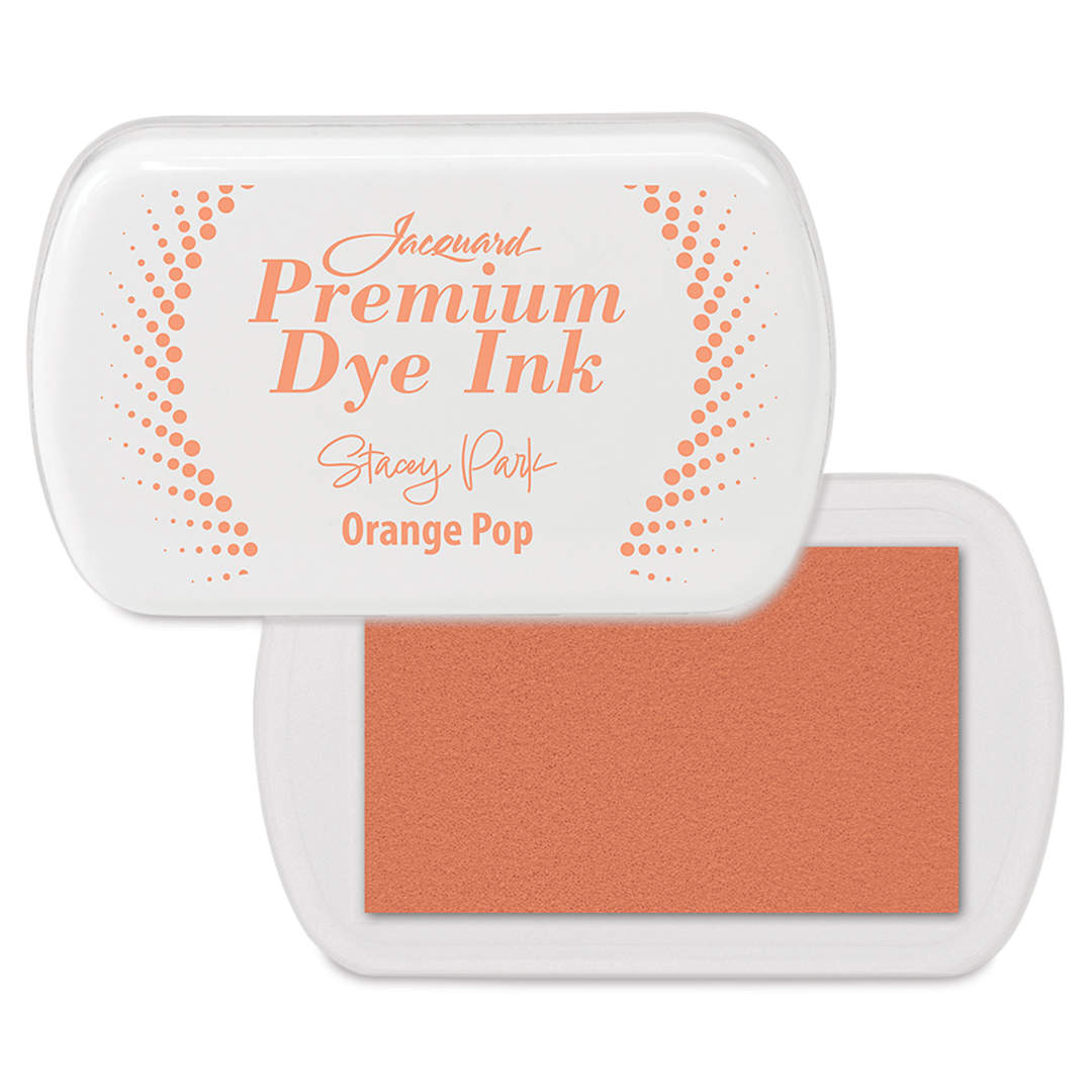 Open in modal - Jacquard Stacey Park Premium Dye Ink Pad - Orange Pop