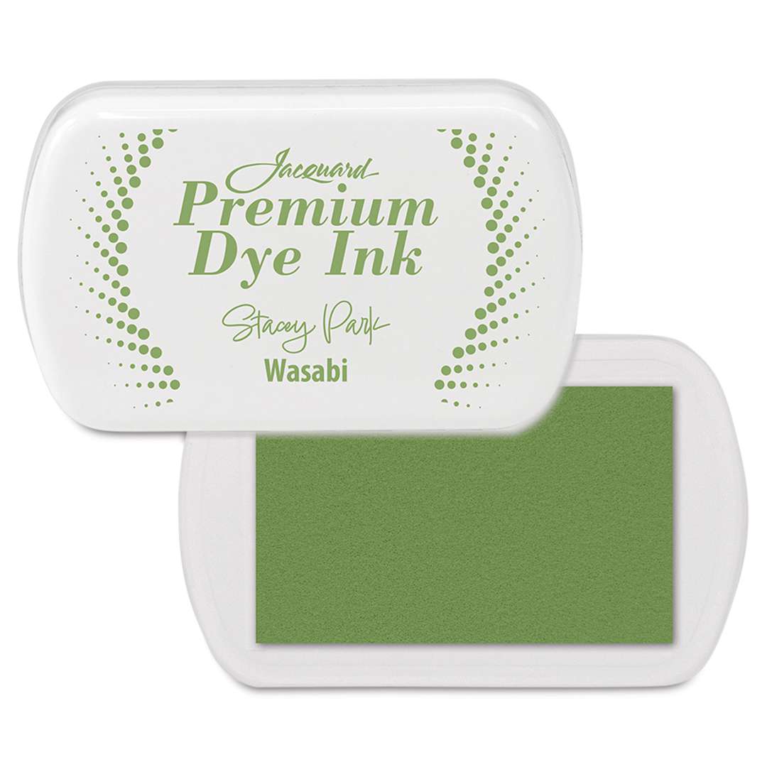 Open in modal - Jacquard Stacey Park Premium Dye Ink Pad - Wasabi