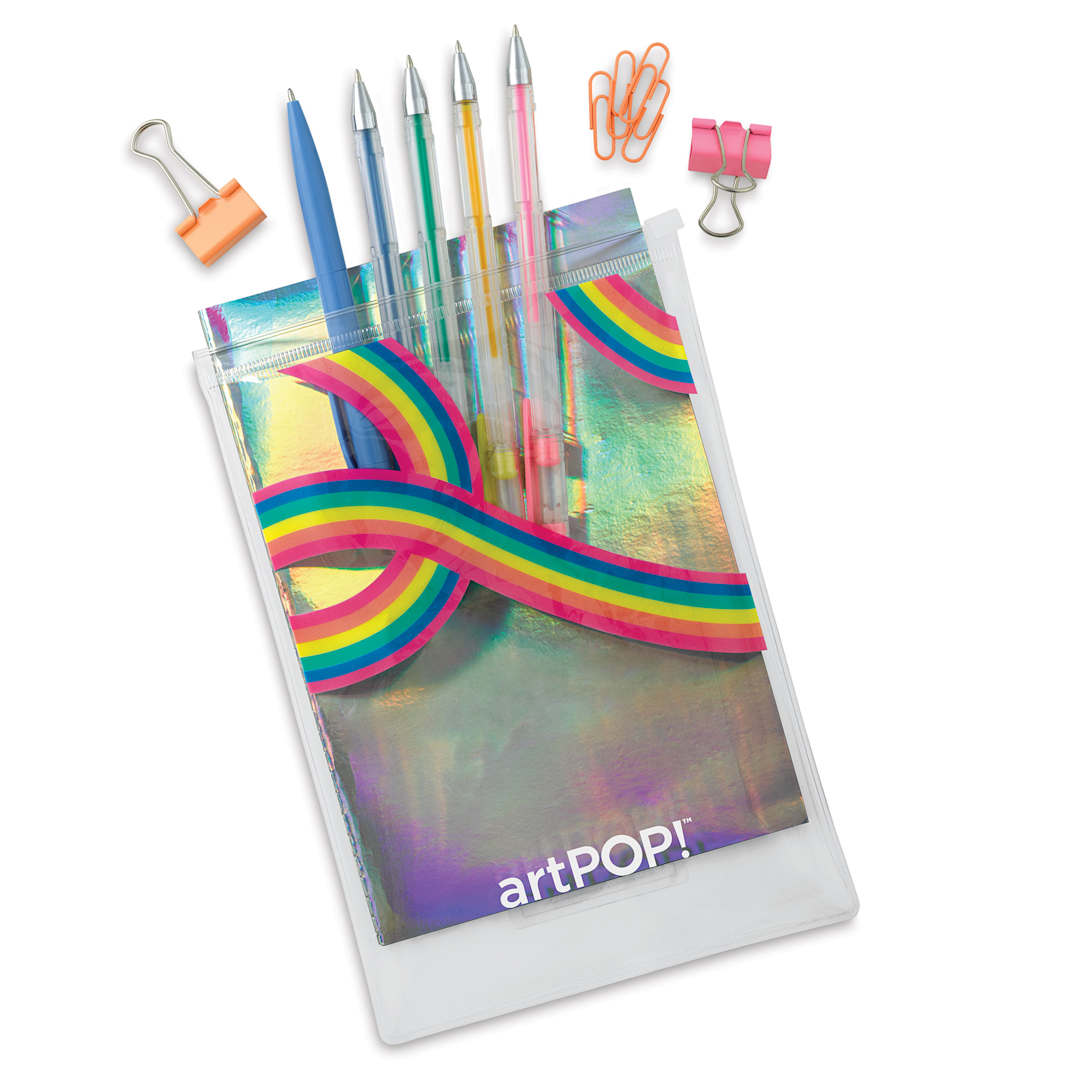 Open in modal - artPOP! Rainbow Stationery Set (Open package)