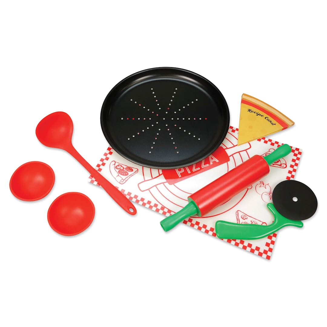 Open in modal - Handstand Kitchen Pizza Making Set (Displayed utensils)