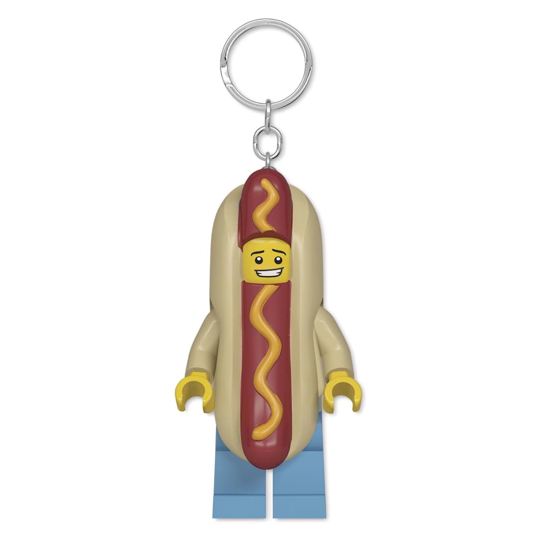 Open in modal - LEGO Iconic LED Keychain Light - Hot Dog Man