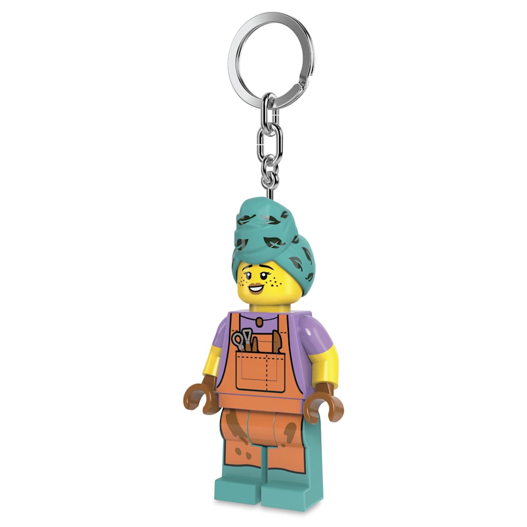 Open in modal - LEGO Iconic Ceramics Girl Keychain Light
