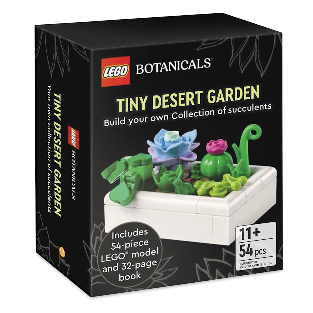 Open in modal - LEGO Botanicals Tiny Building Sets - Tiny Desert Garden, 54 pieces, packaging