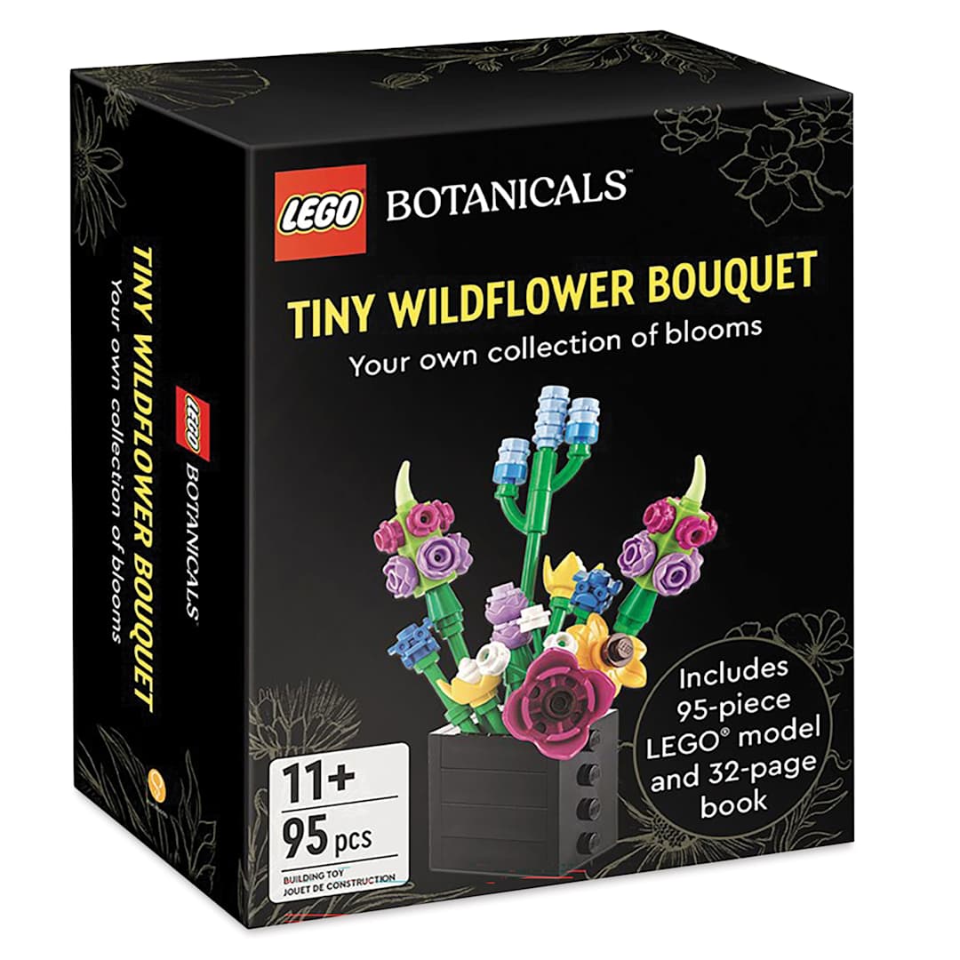 Open in modal - LEGO Botanicals Tiny Building Sets - Tiny Wildflowers, 95 pieces, packaging