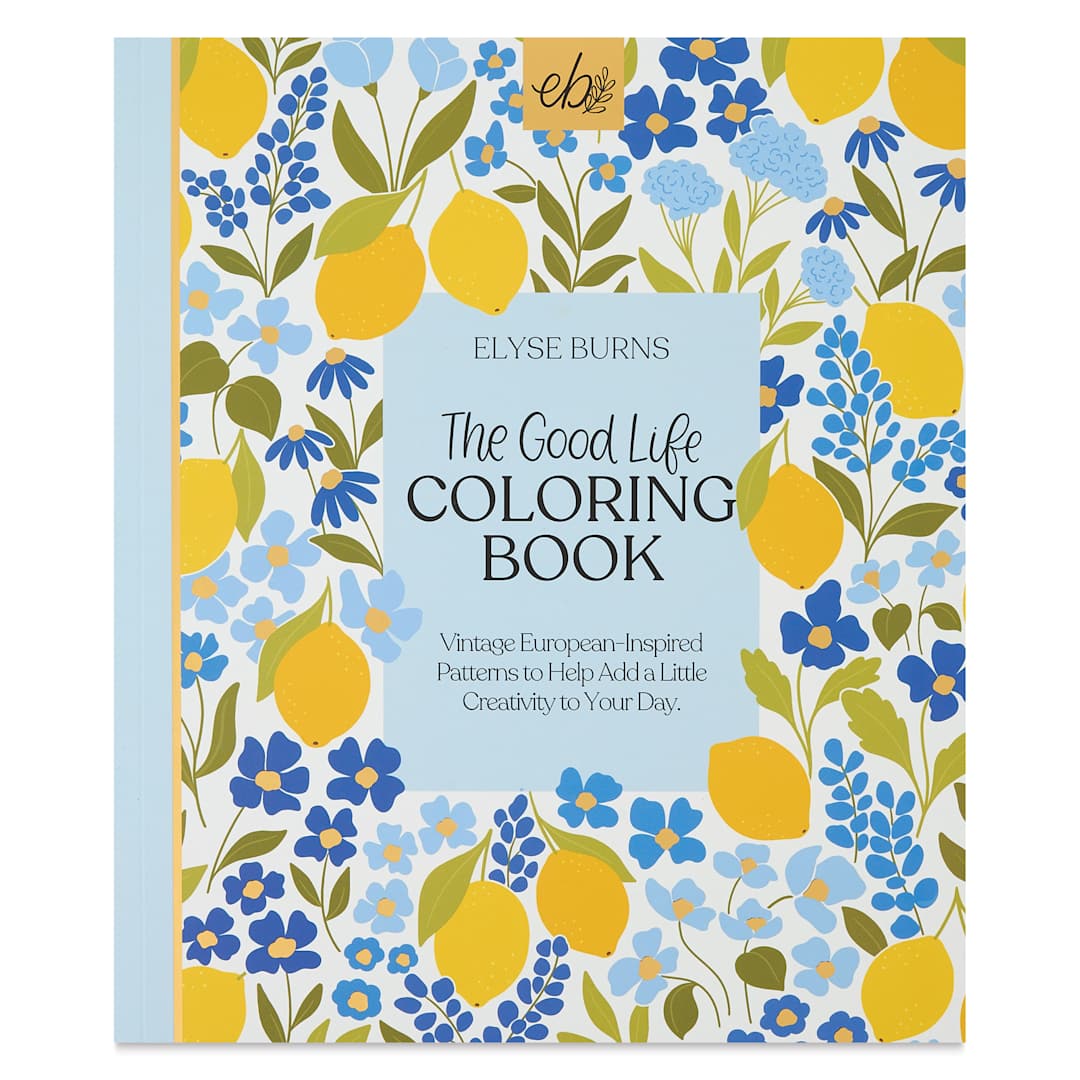 Open in modal - Elyse Breanne The Good Life Coloring Book, front cover