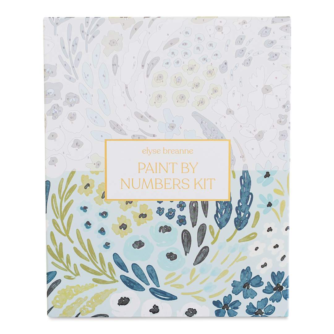 Open in modal - Elyse Breanne Paint By Number Kit - Waterfall Floral, front of packaging