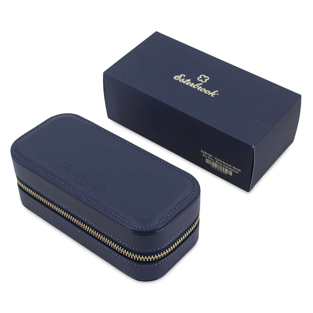 Open in modal - Esterbrook Pen Nook Pen Case - Six Pen, Dandelion Blue