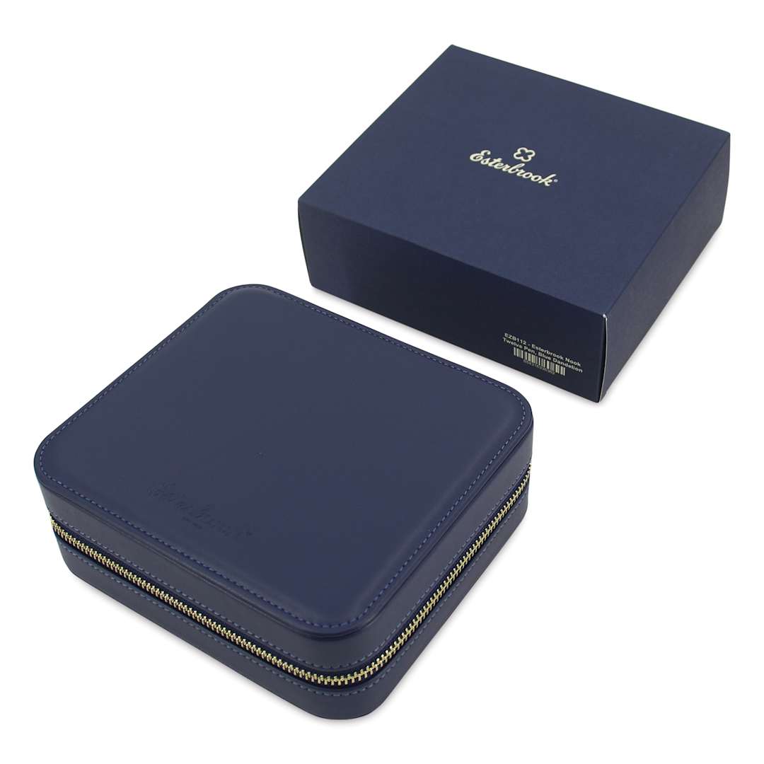 Open in modal - Esterbrook Pen Nook Pen Case - Twelve Pen, Dandelion Blue