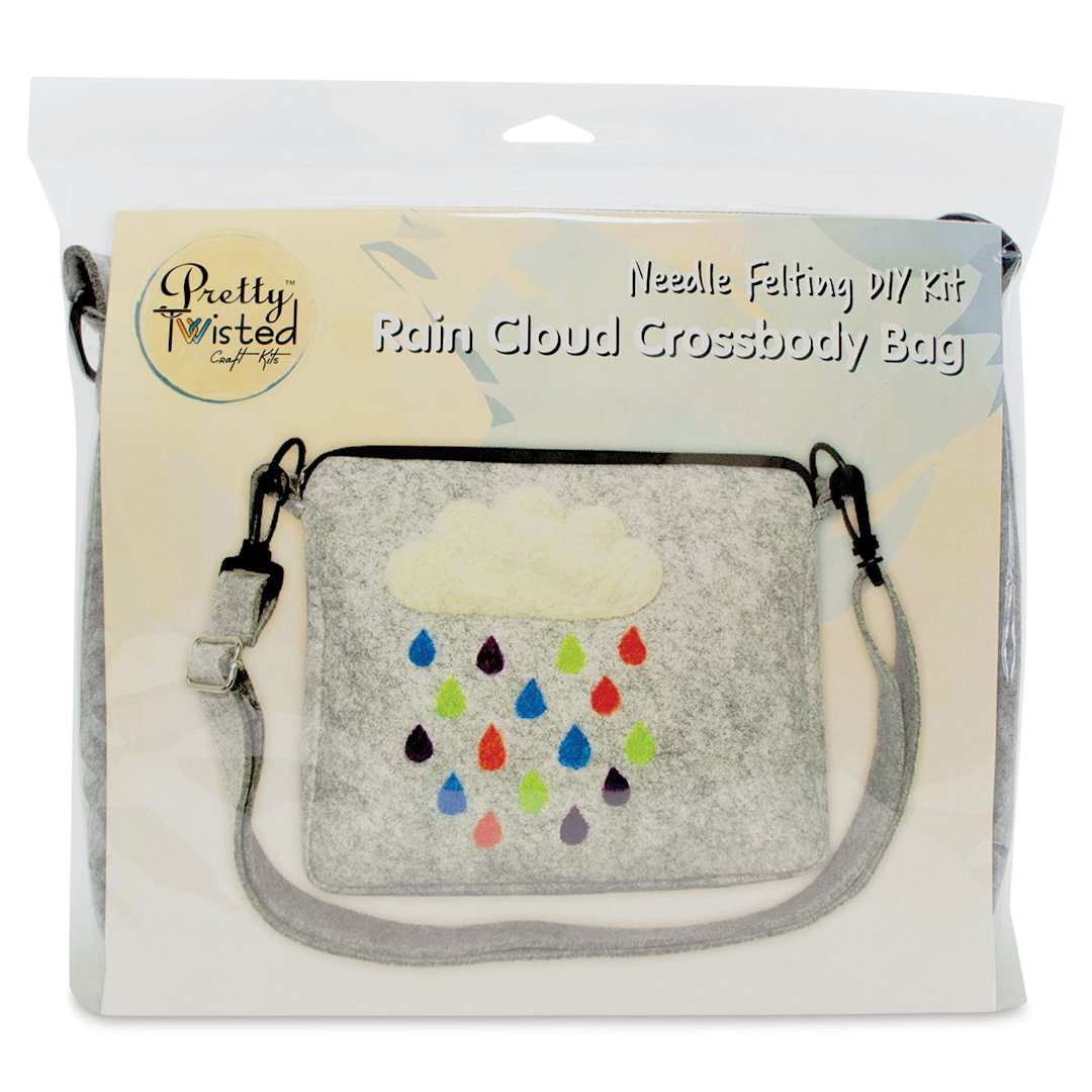 Open in modal - Pretty Twisted Needle Felting Bag Kits