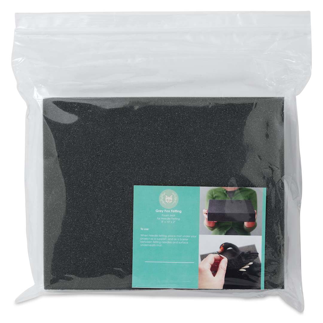 Open in modal - Grey Fox Felting Foam Needle Felting Block, front of the packaging