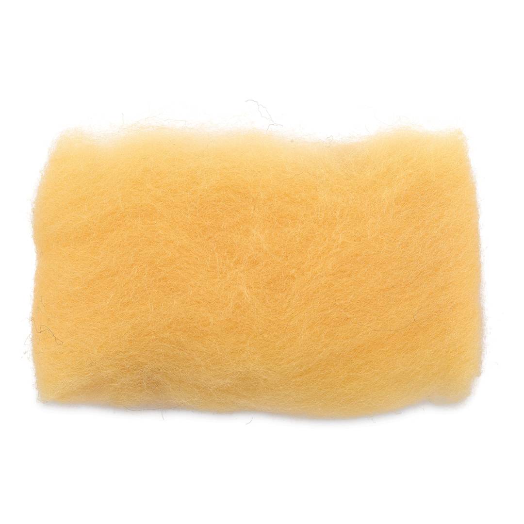 Open in modal - Wistyria Editions 100% Wool Roving - Honey, 14"