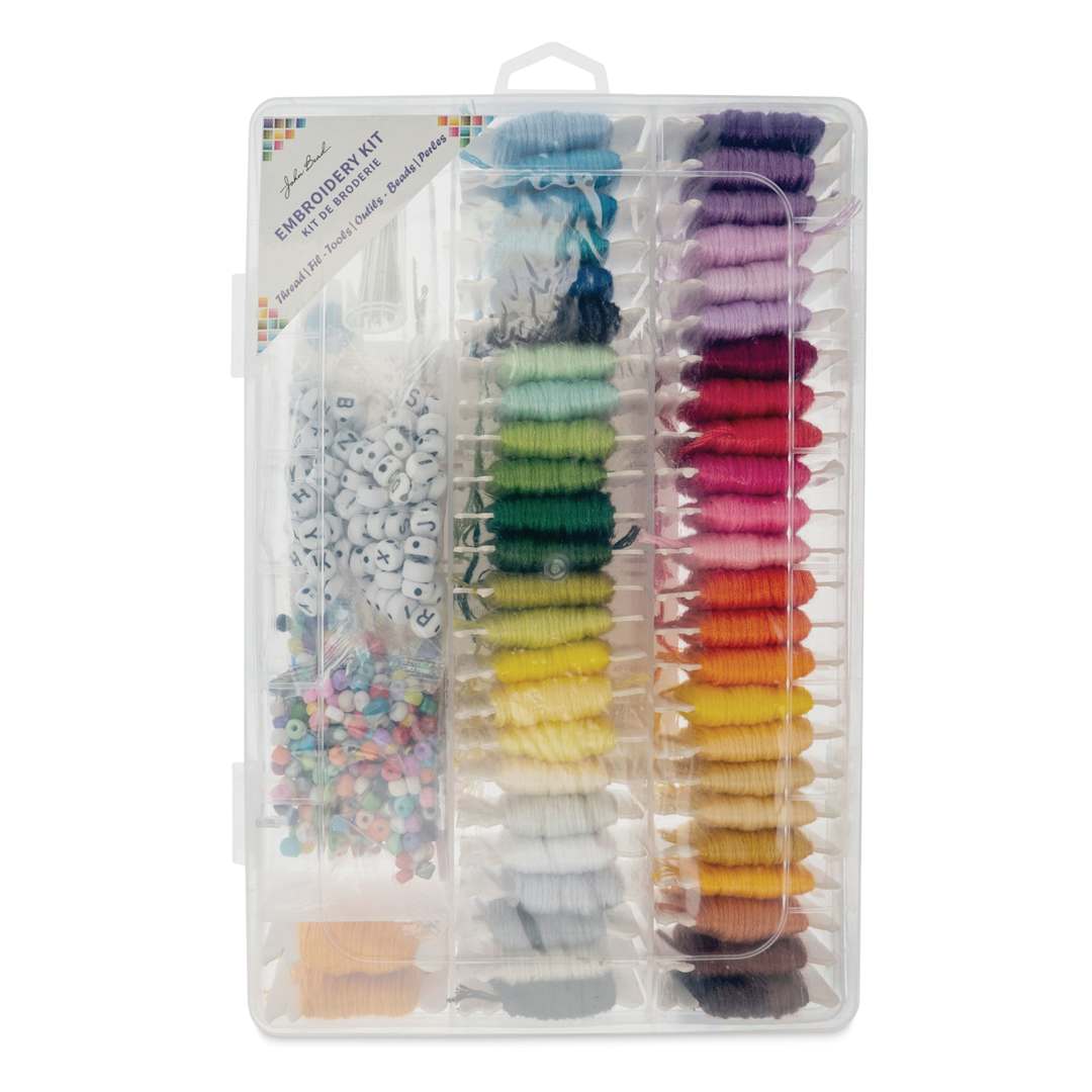 Open in modal - John Bead Embroidery Kit with packaging