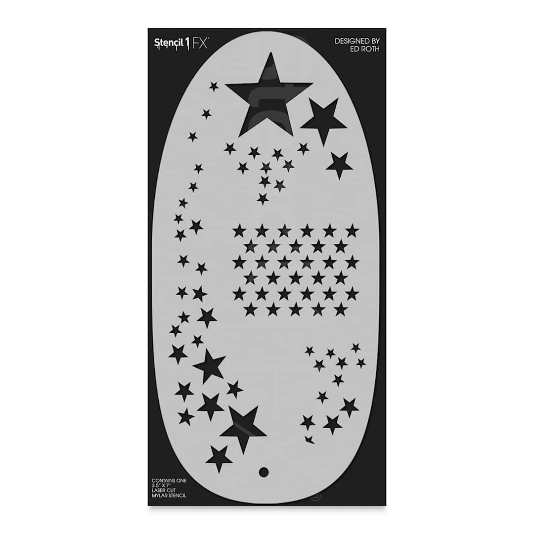 Open in modal - Stencil1 FX Makeup Stencils - Star Witness