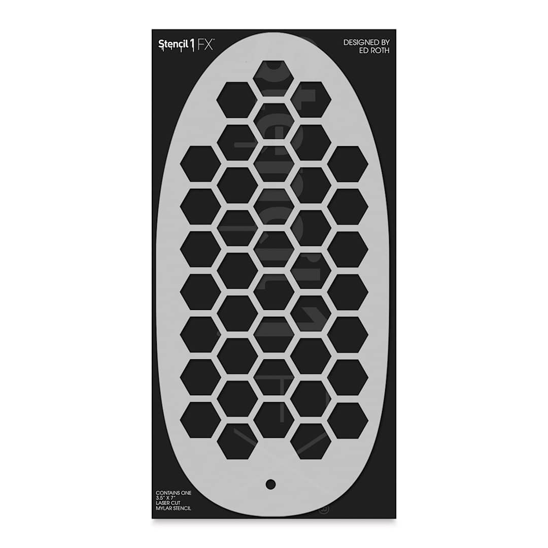 Open in modal - Stencil1 FX Makeup Stencils - Hexagon