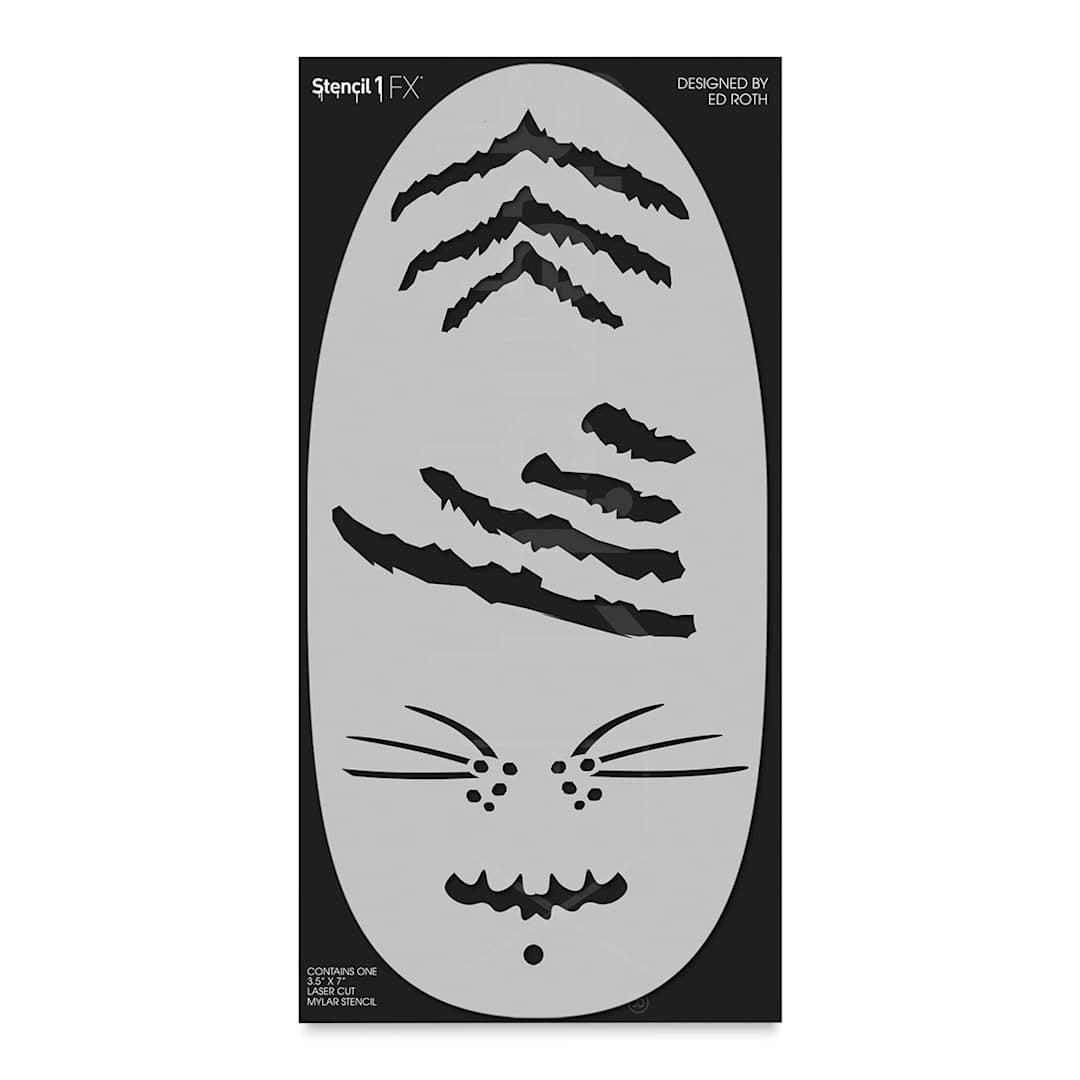 Open in modal - Stencil1 FX Makeup Stencils - Tiger Stripes