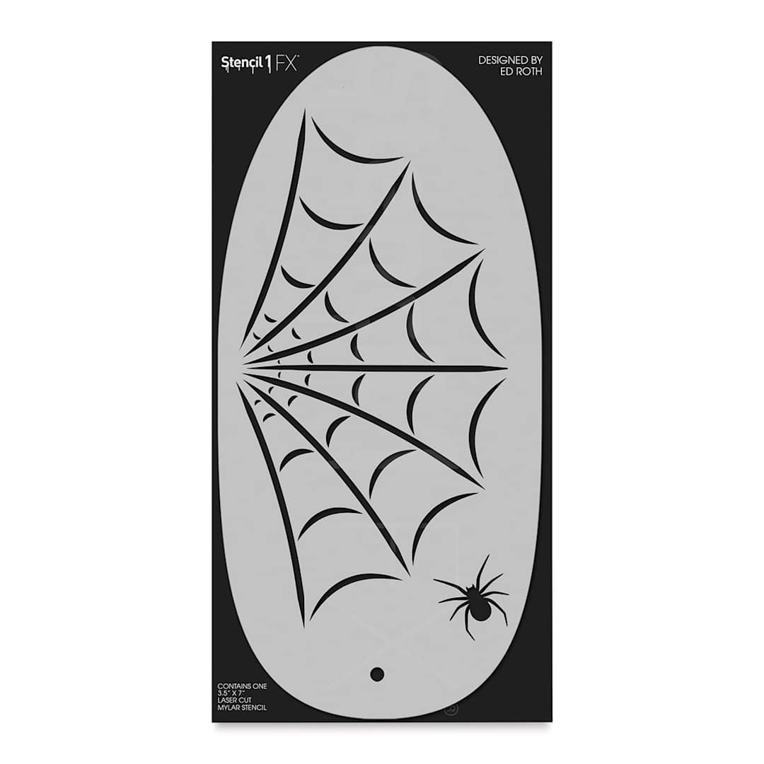 Open in modal - Stencil1 FX Makeup Stencils - Spiderweb and Spider
