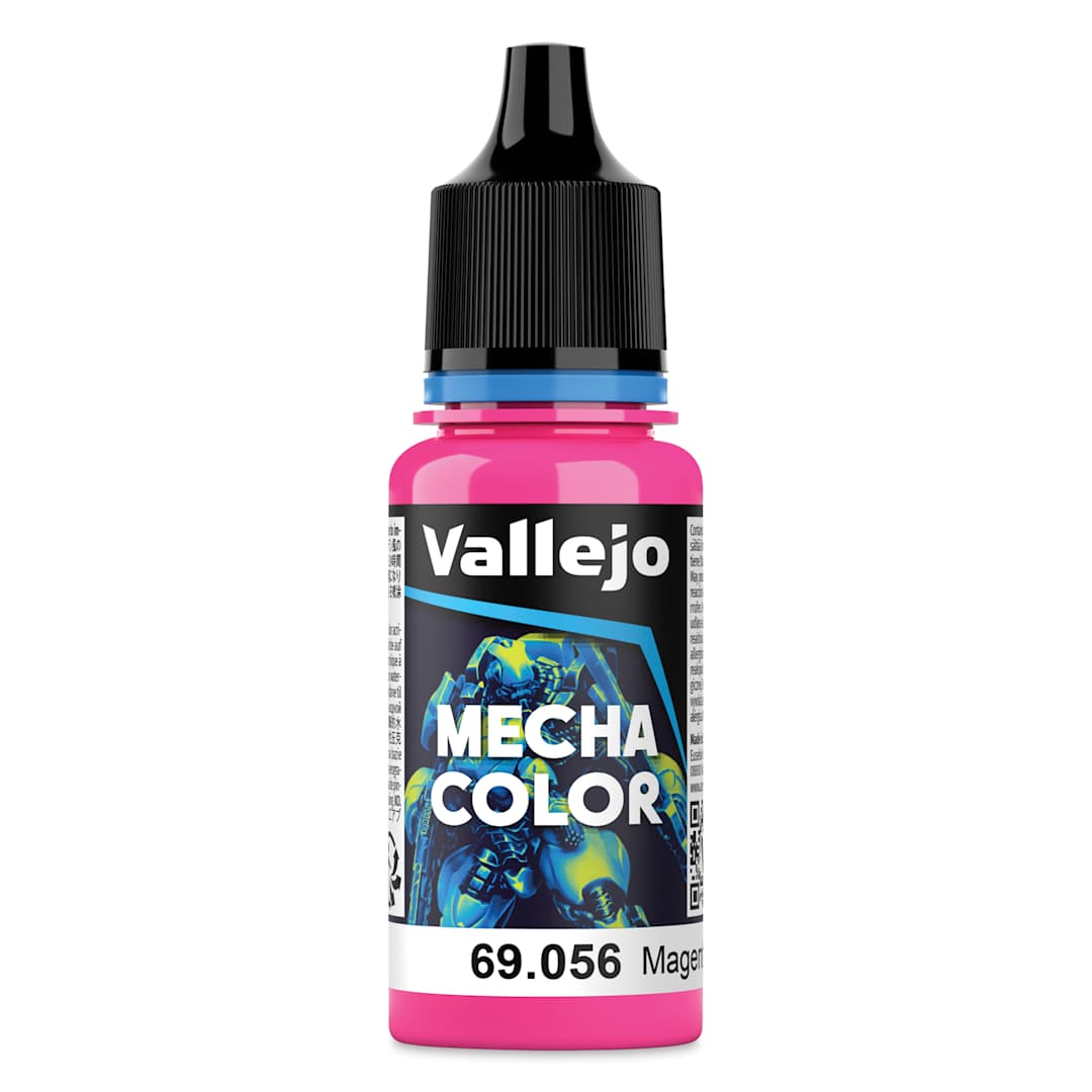 Open in modal - Vallejo Mecha Airbrush Color - Fluorescent Magenta, 18 ml