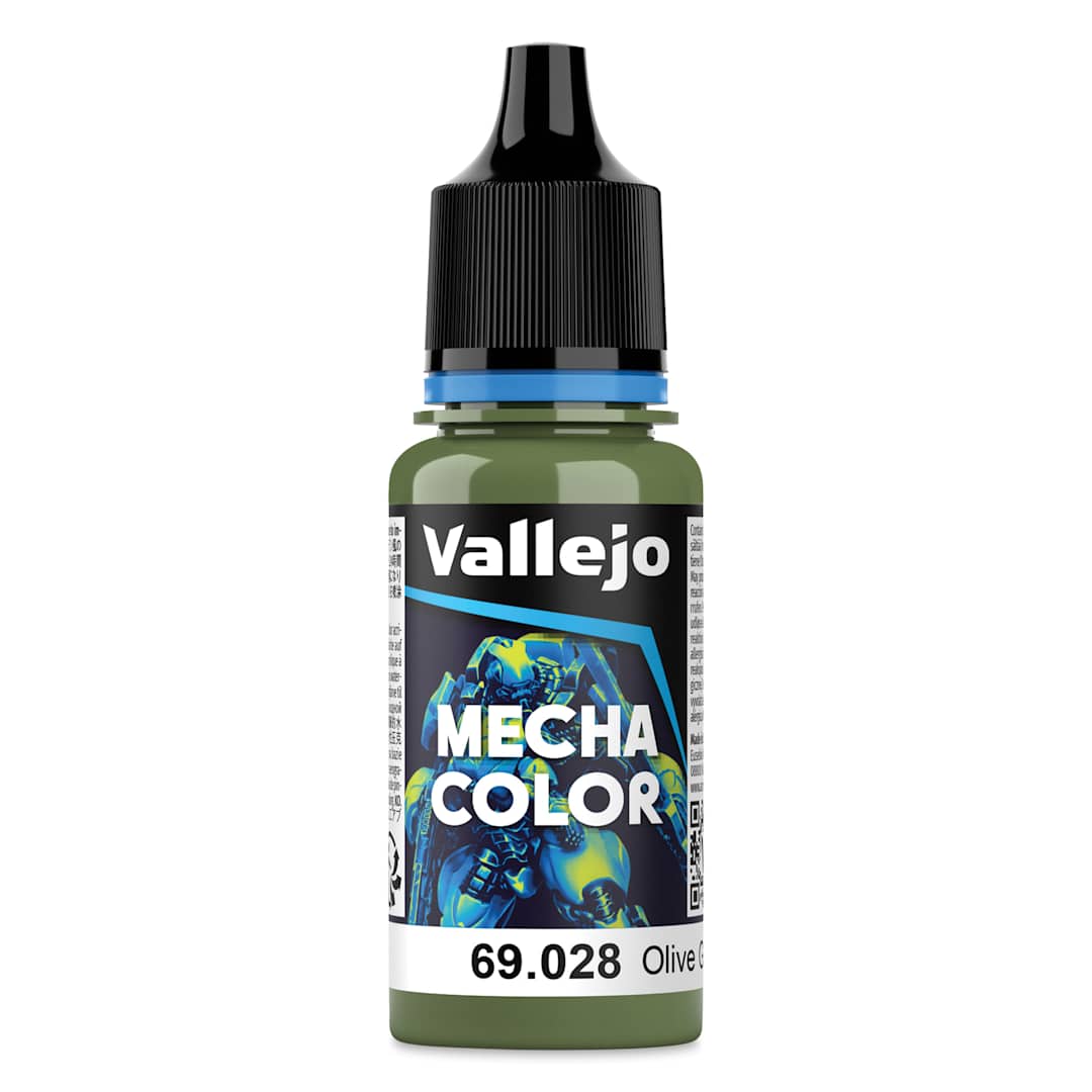 Open in modal - Vallejo Mecha Airbrush Color - Olive Green, 18 ml