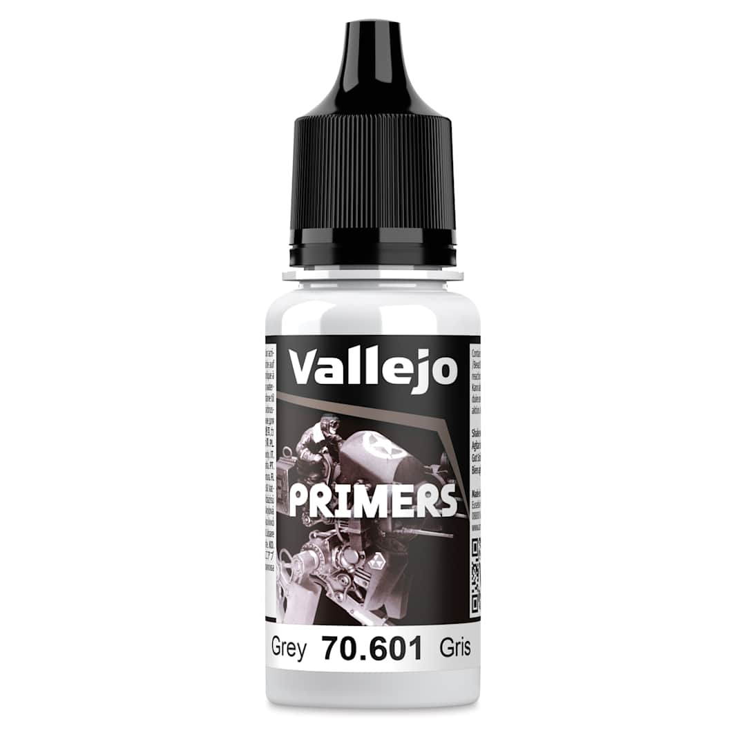 Open in modal - Vallejo Airbrush Primer - Grey, 18 ml