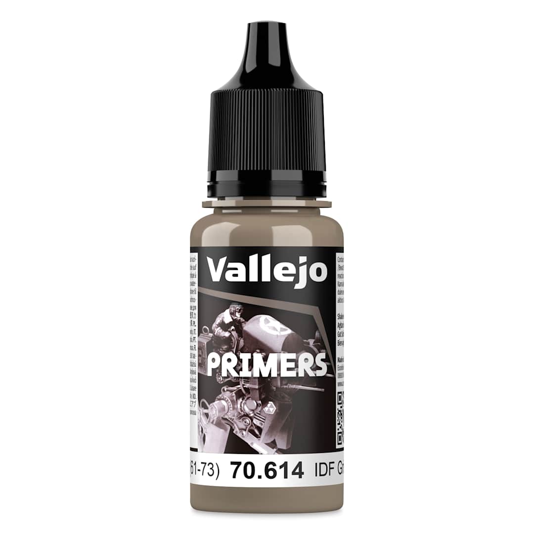 Open in modal - Vallejo Airbrush Primer - IDF Israeli Sand Grey, 18 ml