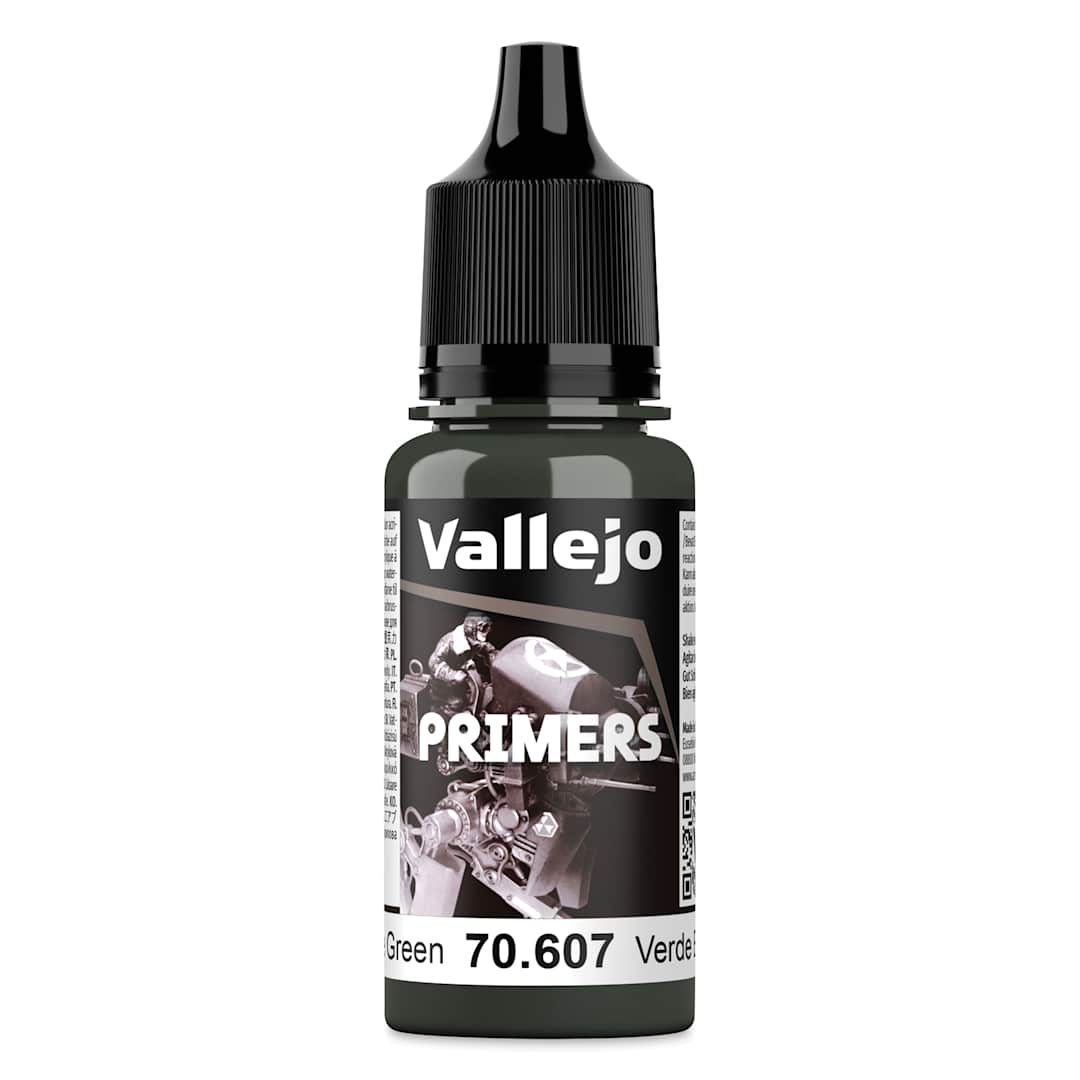 Open in modal - Vallejo Airbrush Primer - UK Bronze Green, 18 ml