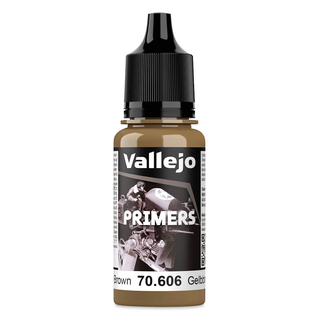Open in modal - Vallejo Airbrush Primer - German Green Brown, 18 ml