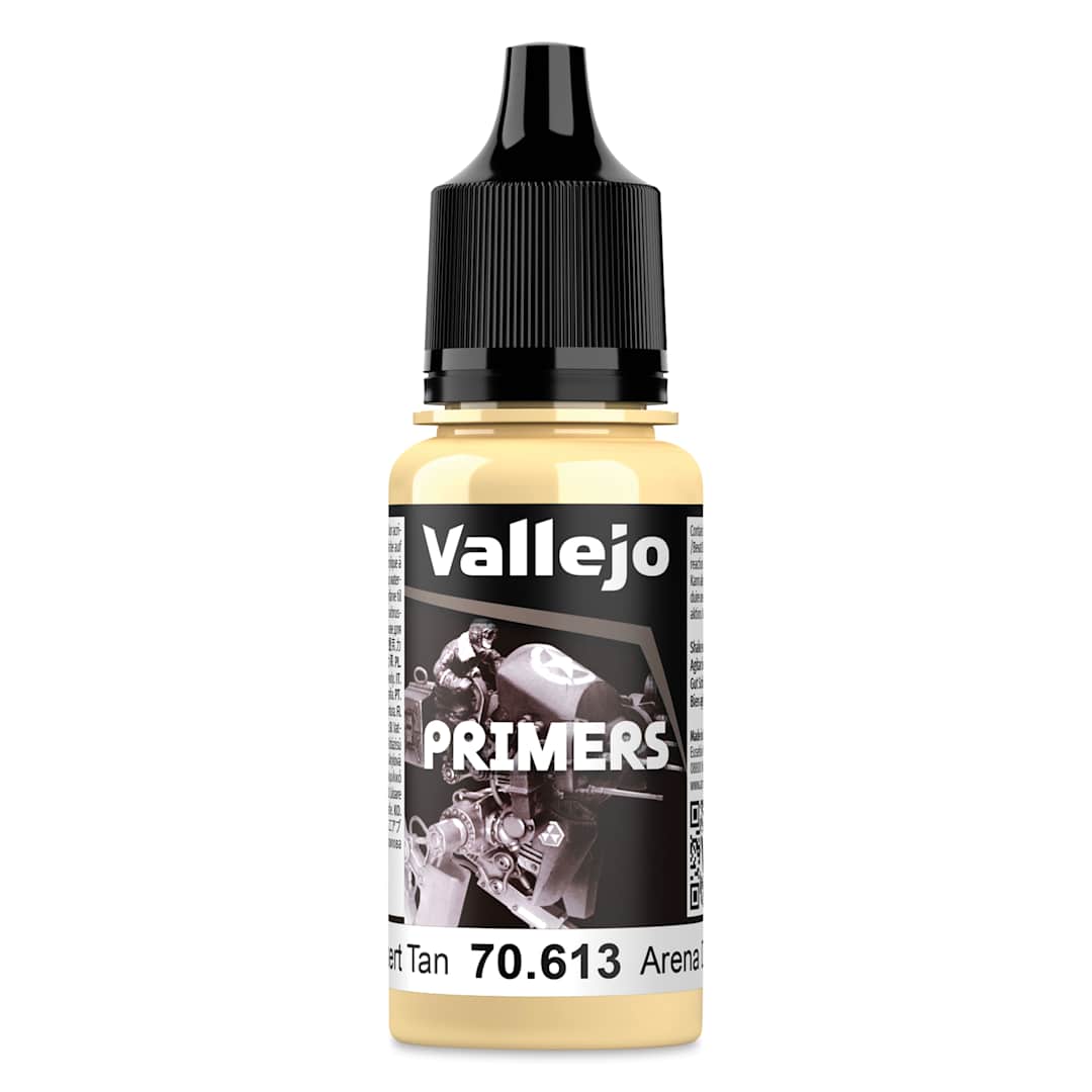 Open in modal - Vallejo Airbrush Primer - Desert Tan, 18 ml