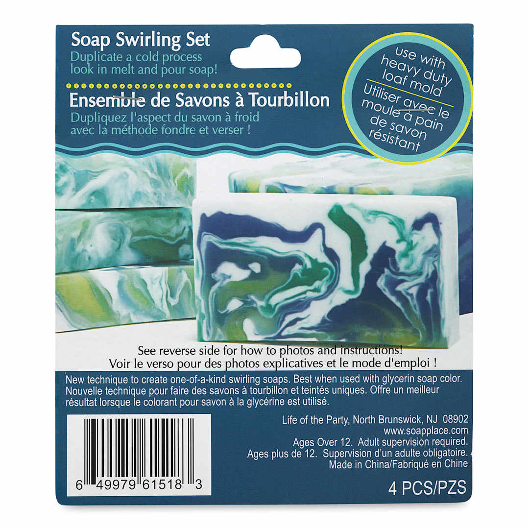 Open in modal - Life of the Party Soap Swirling Set (Front of packaging)