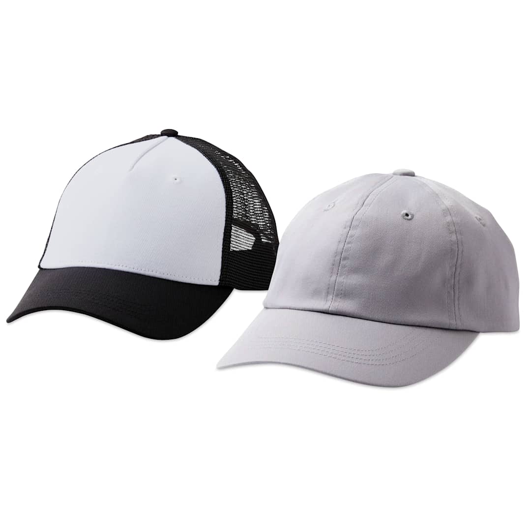 Open in modal - Cricut Hat Blanks (available in trucker style and baseball style)