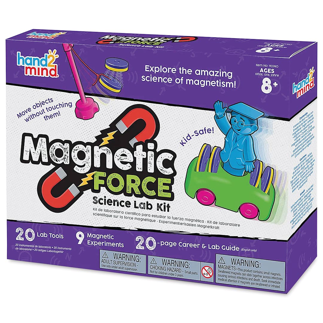 Open in modal - Hand2Mind Magnetic Force Science Lab Kit (front of packaging)