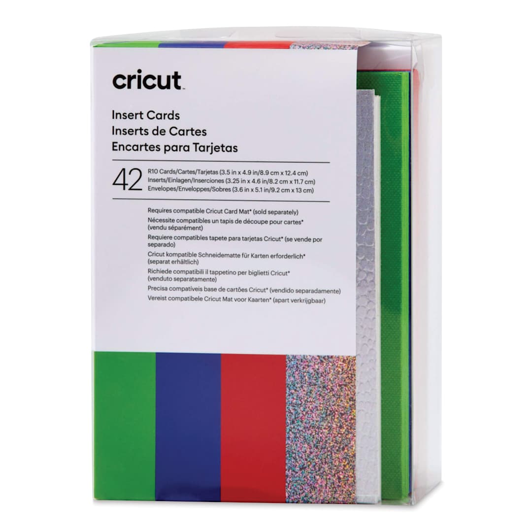 Open in modal - Cricut Cards, Inserts, and Envelopes - Rainbow Scales, Pkg of 42