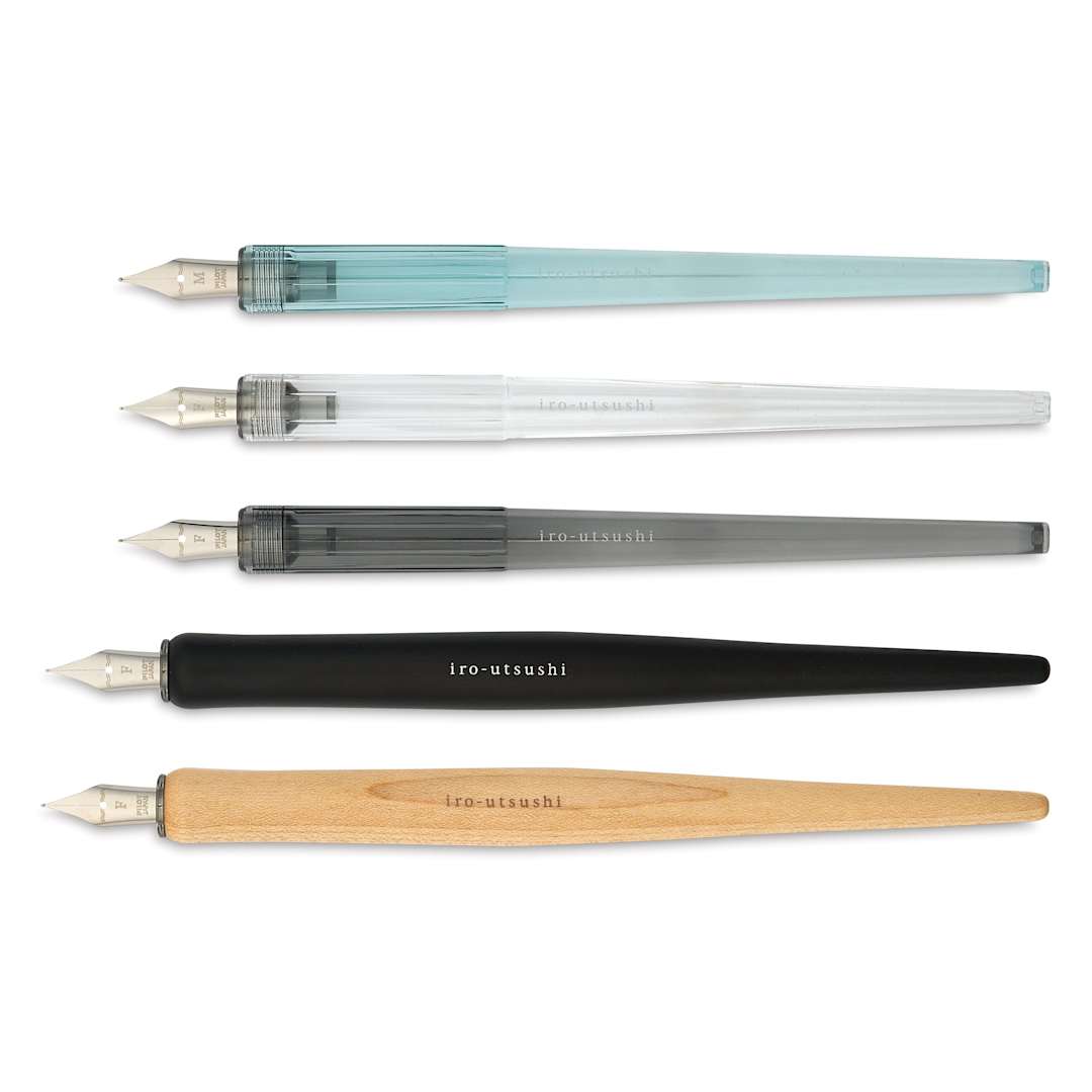 Open in modal - Pilot Iro-Utsushi Dip Pens, available with Resin Barrels and Wooden Barrels
