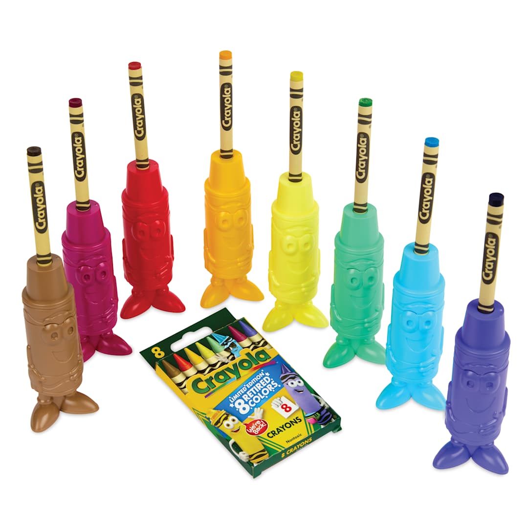 Open in modal - Crayola Limited Edition Crayon Sharpeners, sold individually, randomly selected out of these colors