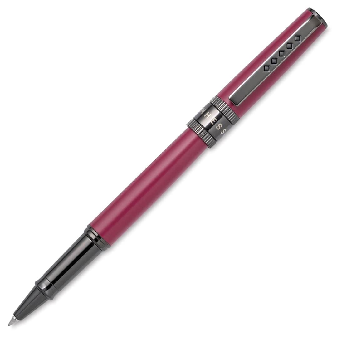 Open in modal - Tom Hessin Rebel Collection Rollerball Pen - Jewellers Rouge
