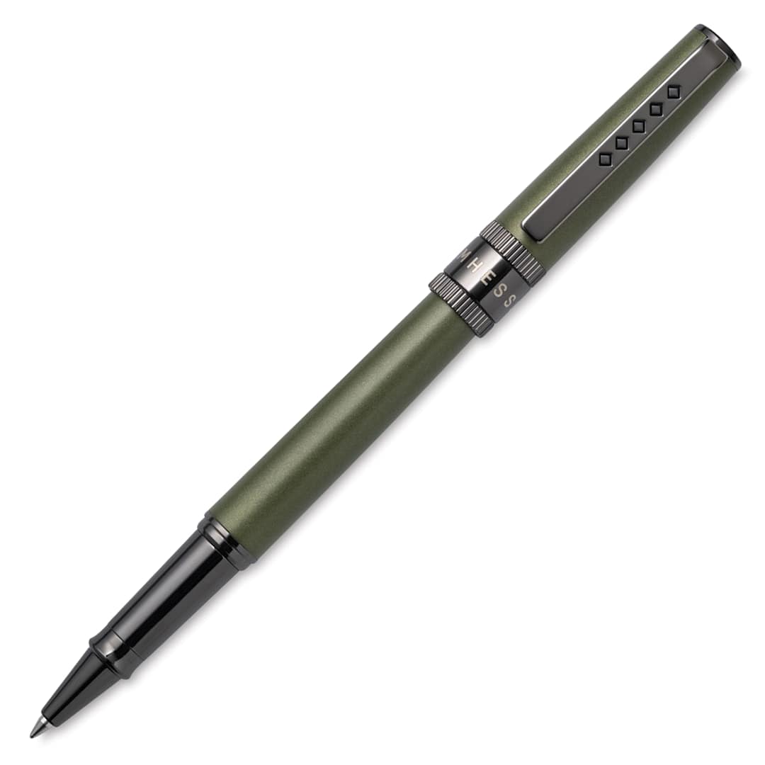 Open in modal - Tom Hessin Rebel Collection Rollerball Pen - Garrison Green